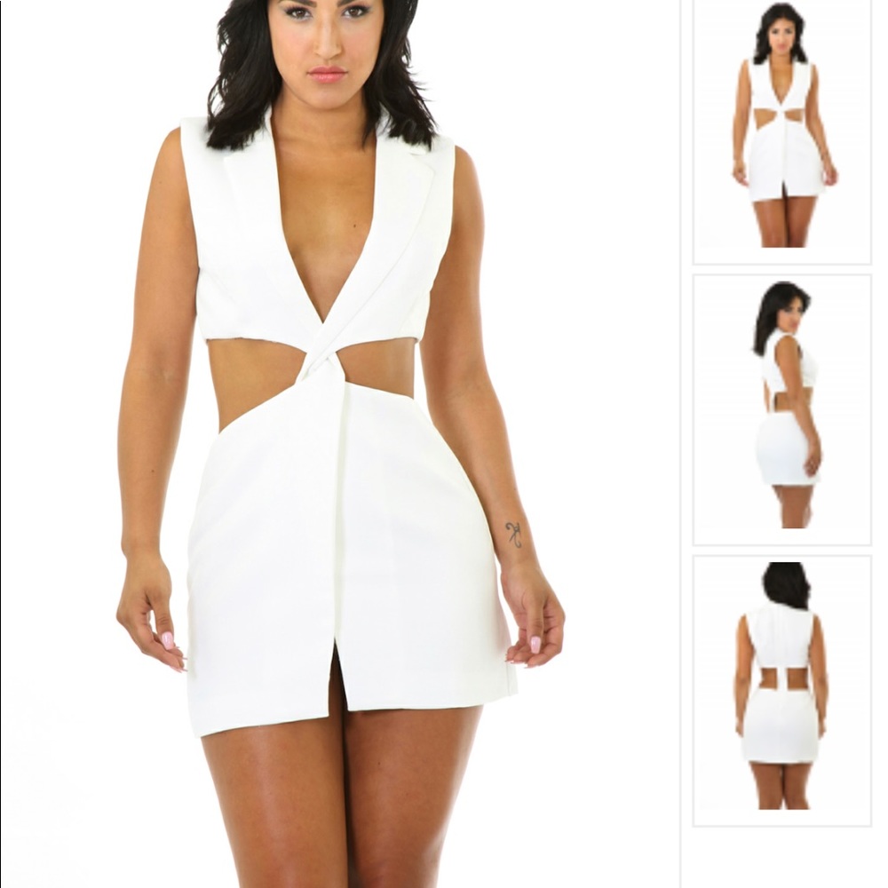 Tuxedo dress